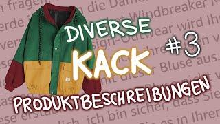 Diverse Kack Produktbeschreibungen #3