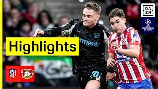 Atletico Madrid - Bayer Leverkusen | UEFA Champions League | DAZN Highlights