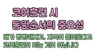 배에 힘만 들어온다고, 코어훈련이 잘 됐다고 판단하면 안됩니다. 신경외과 전문의 남준록 원장.