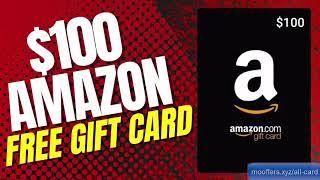 Amazon Gift Card Codes Free  Get $100 FREE Amazon Gift Card Codes.