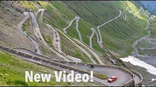 STELVIO & UMBRAIL PASS in Switzerland & Italy - Full Lenght Car Ride in 4K