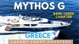 Visit $ 40k/week LUXURY Yacht Charter in Greece / Mythos G