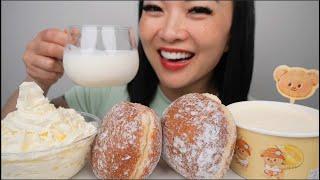 BUTTER BEAR SOFT DONUT (MOST VIRAL FOOD IN BKK) ASMR EATING SOUND | NO TALKING | SAS-ASMR