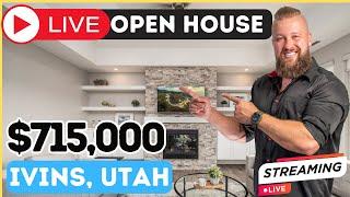 Stunning Ivins Utah home | Live Tour