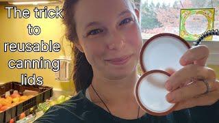 Reusable Tattler canning lids vs Ball disposal lids,  trick to avoid seal failure