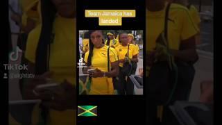 Team Jamaica has landed #jamaica #olympicgames #paris2024 #teamjamaica #vibes #shorts