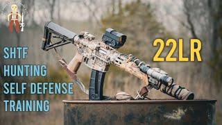 22lr for fighting?? (M&P 15-22)