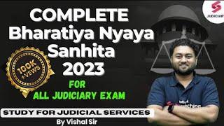 Complete BNS for All Judiciary Exam || Vishal Singh || Bharatiya Nyaya Sanhita || #bns