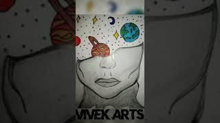 Arts Collection || made by :- Vivek Solanki || VIVEK arts || #sourav joshi #VIVEKarts #arts #sketch