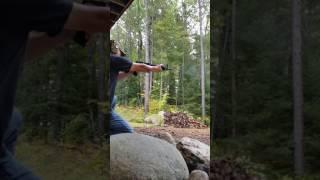 AR15 pistol shooting.