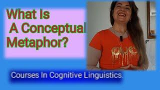 WHAT IS A CONCEPTUAL METAPHOR. Explained by Dr Afaf Mougou. #conceptual #metaphor