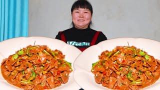 [Xia Jie in northern Shaanxi] 8kg of beef  made of ”spicy fried beef” with northern Shaanxi charact