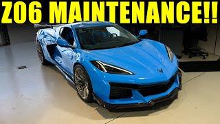 Corvette Z06 Ownership Update!! + Yearly Maintenance Cost $$$