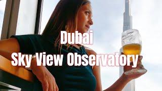 Dubai Sky View Observatory Deck | Day 5 in Dubai | Dubai vlog | Bristi Majumdar