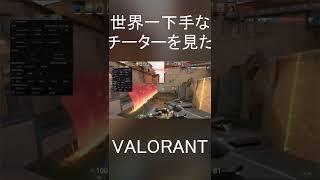 VALORANTに完全敗北している チーター が面白すぎると僕の中で話題に#shorts
