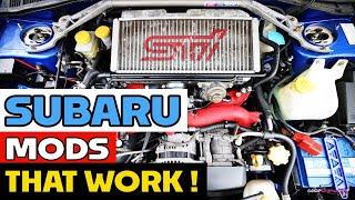 10 SUBARU mods that ACTUALLY work !