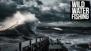 A Wild and Windy Morning Fishing Merimbula Wharf with Jason