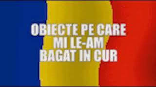 obiecte pe care mi le-am bagat in cur