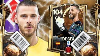 BEST GK IN THE GAME??? 104 OVR BALLON D'OR PLAYER DE GEA REVIEW!!! | FC MOBILE 25