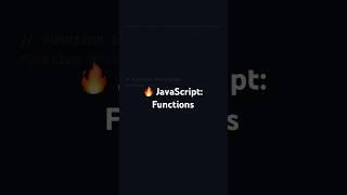  JavaScript: Functions - declarations, expressions, arrows