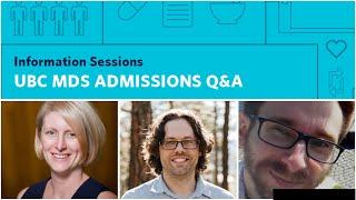 UBC MDS Admissions Q&A December 2023