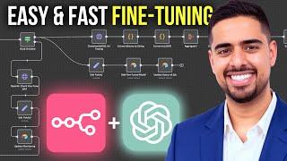 How to Fine-Tune Models the EASY WAY Using ChatGPT & n8n (No Code)