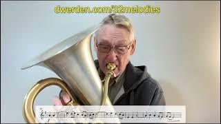 "Stranger in Paradise," (Borodin/Werden) from 32 Melodies for Unaccompanied Euphonium (Werden)