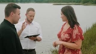 Cameron and Jessica Lakeside Elopement