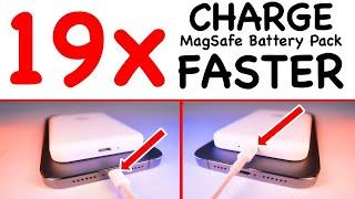 Charge your MagSafe Battery Pack FASTER!