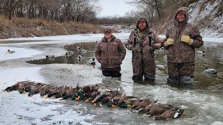 Extreme Cold Means Insane DUCK HUNTING