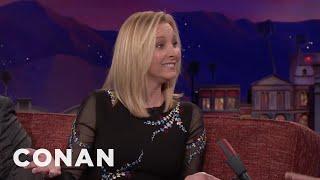 Lisa Kudrow Reviews The Latest Fake "Friends" Movie Trailer | CONAN on TBS