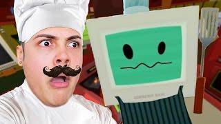 HOW TO COOK FOOD IN VIRTUAL REALITY  !!! - Gourmet Chef (Job Simulator HTC VIVE)