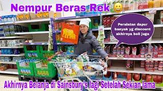 Akhirnya Belanja di Sainsbury lagi setelah sekian lama!