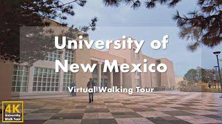 University of New Mexico (UNM) - Virtual Walking Tour [4k 60fps]