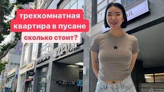 ОБЗОР НА ТРЕХКОМНАТНУЮ КВАРТИРУ В КОРЕЕ сколько стоит? #южнаякорея #пусан