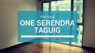 One Serendra West Tower Condo For Sale in BGC  - 45M