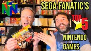 Sega Fanatic Adam Koralik's Top 5 Retro Nintendo Games! SNES! N64!