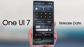 Samsung's One UI 7 - RELEASE DATE FINALLY !!!