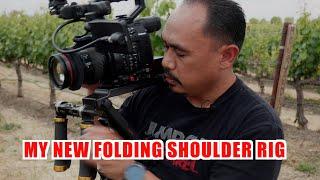 Folding Camera Stabilizer - Tripod to Shoulder Rig