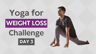 Yoga for Weight Loss | Day 3 | Power Yoga | Yoga with Naveen