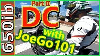 256HP Ninja H2 in DC | JoeGo101 vs Ferrari F430 SMACKDOWN!!!