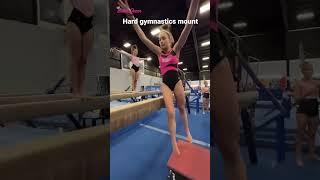 Perfect gymnastics beam mount (REALLY HARD)