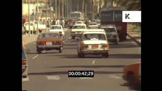 1980s Iraq, Baghdad Street Scenes, Busy Road, Transport