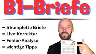 B1 Briefe | Diese Fehler DARFST du nicht machen!