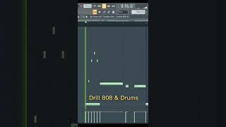 The MOST melancholic Drill Beat #shorts #drill #piano #flstudio #melancholic