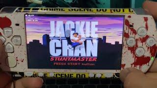 Jackie Chan Stuntmaster on the PSP