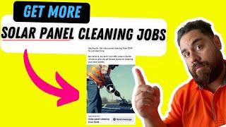 Facebook Ads For Solar Panel Cleaning 2024| Solar Panel Cleaning Business Facebook Ads Tutorial