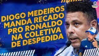  DIOGO MEDEIROS MANDA RECADO PRO RONALDO NA COLETIVA DE DESPEDIDA! PEDRO LOURENÇO CONVOCA TORCIDA!