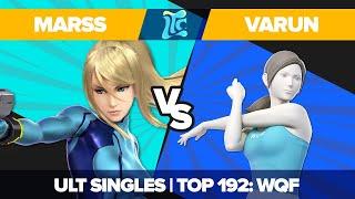 Marss vs varun - Ultimate Singles Top 192: WQF - Low Tide City | ZSS vs Wii Fit Trainer