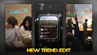 Trending Spotify Playlist Lyrics Video Editing | Copuls Lyrics Video Editing In Capcut 